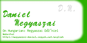 daniel megyaszai business card